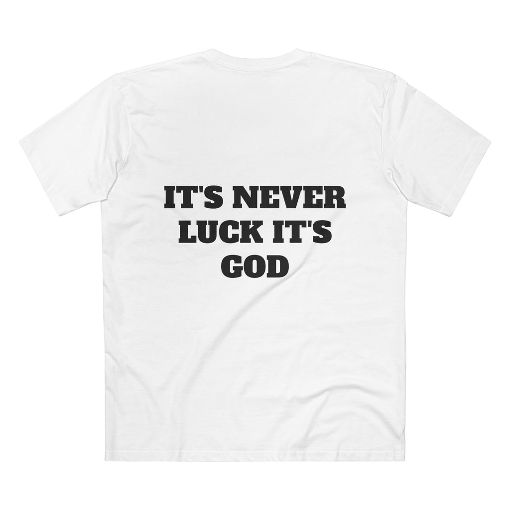 NEVER LUCK — FAITH STATEMENT