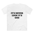 NEVER LUCK — FAITH STATEMENT